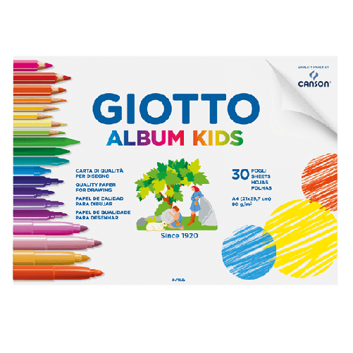 Album-Kids-5--f.to-A4-90gr-30fg-Giotto