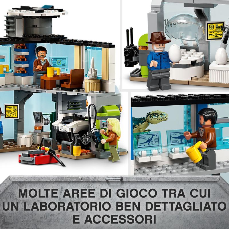 LEGO-Jurassic-World-76949-l’Attacco-del-Giganotosauro-e-del-Terizinosauro-Giochi-per-Bambini-dai-9-Anni-con-Dinosauri