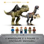 LEGO-Jurassic-World-76949-l’Attacco-del-Giganotosauro-e-del-Terizinosauro-Giochi-per-Bambini-dai-9-Anni-con-Dinosauri