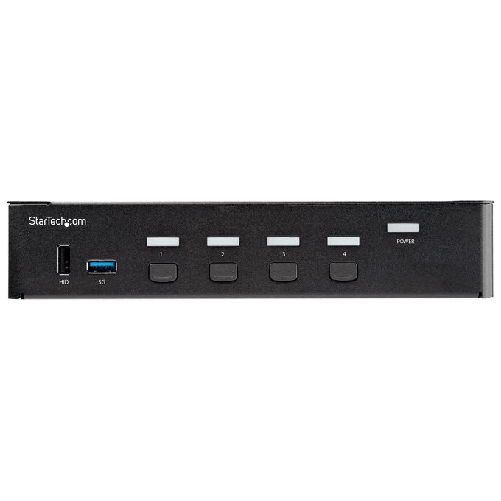 StarTech.com-KVM-Switch-HDMI-a-4-porte---Monitor-singolo-4K-60Hz-Ultra-HD-HDR---Switch-KVM-HDMI-2.0-per-PC-con-2-porte-USB-3.0-Hub--5Gbps--e-4x-USB-2.0-Audio---Tasti-scelta-rapida---TAA--SV431HU34K6-