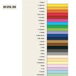 FAVINI Cartoncino Bristol Color - 70x100cm - 200gr - avorio 110 - Favini - blister 10 fogli