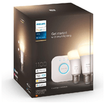 Philips-Hue-White-Starter-Kit-Bridge---2-Lampadine-Smart-E27-75W