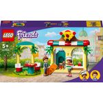 LEGO Friends 41705 La Pizzeria di Heartlake City, con Pizza, Cibo Giocattolo e Mini Bamboline