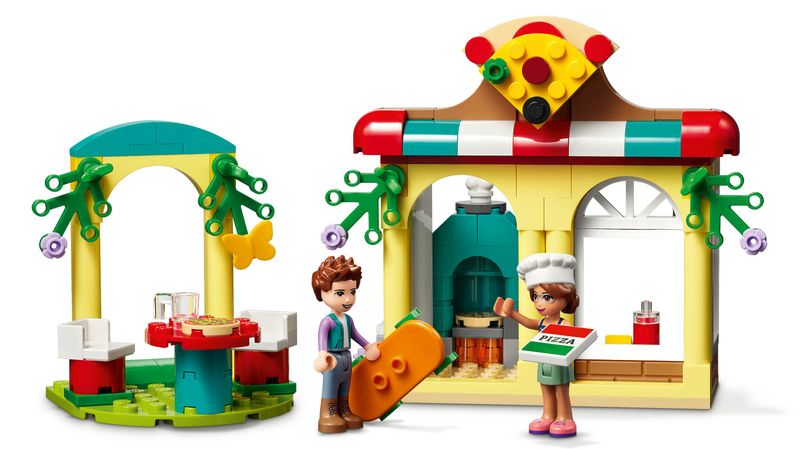 LEGO-Friends-41705-La-Pizzeria-di-Heartlake-City-con-Pizza-Cibo-Giocattolo-e-Mini-Bamboline-Giochi-per-Bambini-dai-5-Anni