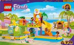 LEGO-Friends-41720-Parco-Acquatico-Piscina-con-Scivolo-con-Mini-Bamboline-Idea-Regalo-Giochi-per-Bambini-dai-6-Anni