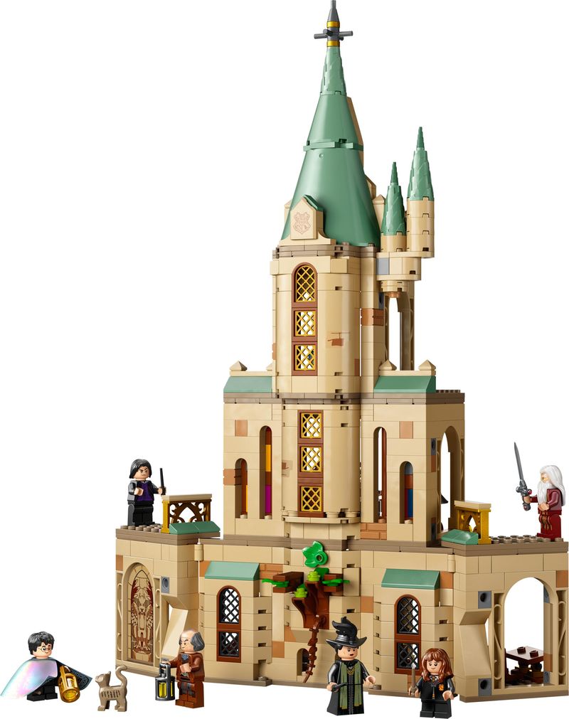 LEGO-Harry-Potter-76402-Hogwarts--Ufficio-di-Silente-Castello-Giocattolo-con-Cappello-Parlante-e-Spada-di-Grifondoro