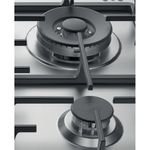 Hotpoint-PPH-75G-D-IX-Stainless-steel-Da-incasso-73-cm-Gas-5-Fornello-i-