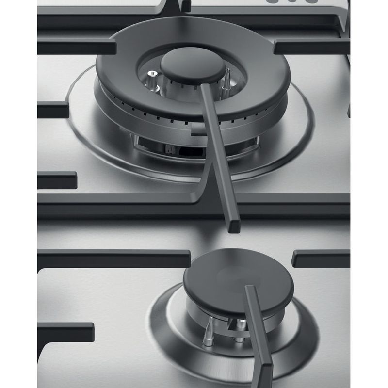 Hotpoint-PPH-75G-D-IX-Stainless-steel-Da-incasso-73-cm-Gas-5-Fornello-i-