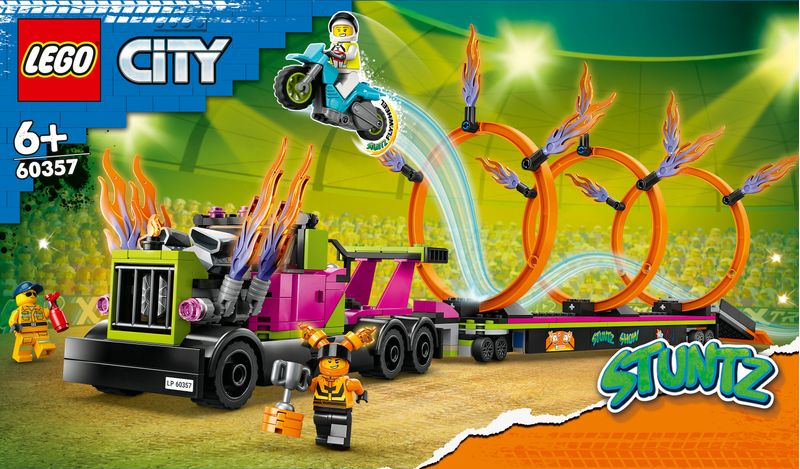 LEGO-City-Stunt-Truck--sfida-dell’anello-di-fuoco