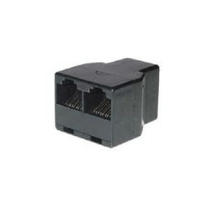 ShiverPeaks S-Conn TC 71225-8 - RJ45 - 2x RJ45 - Weiblich/weiblich - Schwarz (TC 71225-8 s / 50594)