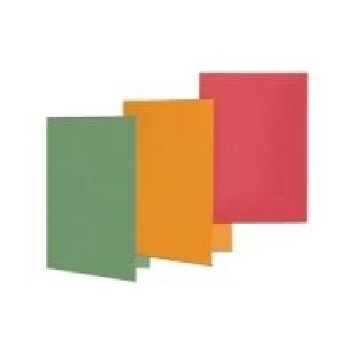 ELBA Aktendeckel, DIN A4, Manilakarton, ohne Druck, orange 250 g-qm - 100 St¼ck (32450 OG)