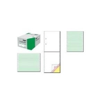 Sigel Computer Paper - carta perforata facile - linee verdi - 3048 x 375 mm - 60 g/m2