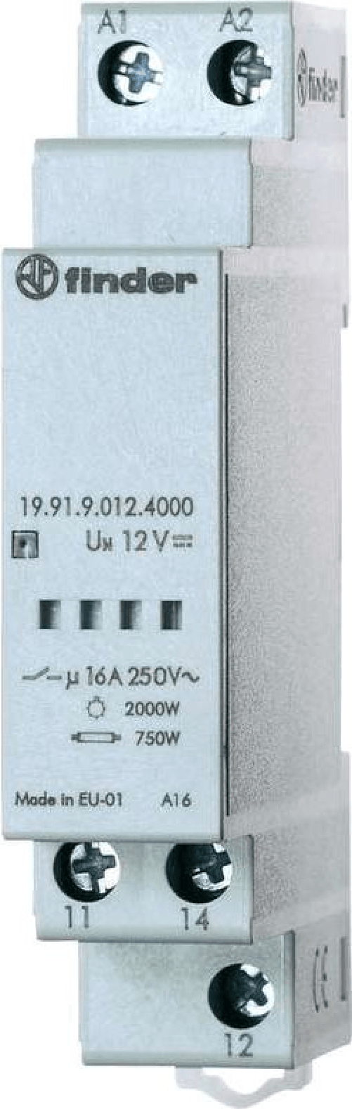 Finder Leistungsmodul f¼r Dmmerungsschalter 11.91, Serie 19.91.9.012.4000 19.91.9.012