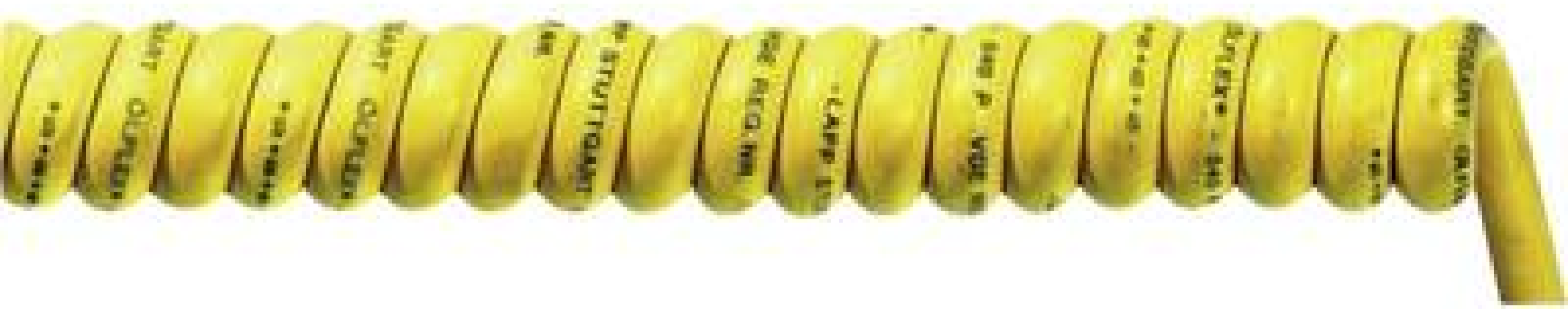 LappKabel Spiralkabel LFLEX SPIRAL 540 P 1000 mm / 3500 mm 2 x 0.75 mm² Gelb 73220109 1 St. (73220109)