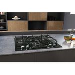 Hotpoint-HAGS-61F-BK-Nero-Da-incasso-59.5-cm-Gas-4-Fornello-i-