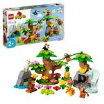 LEGO-DUPLO-10973-Animali-del-Sud-America-Giochi-Educativi-per-Bambini-dai-2-ai-5-Anni-con-7-Figure-di-Animali-Giocattolo