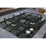 Hotpoint-HAGS-61F-BK-Nero-Da-incasso-59.5-cm-Gas-4-Fornello-i-