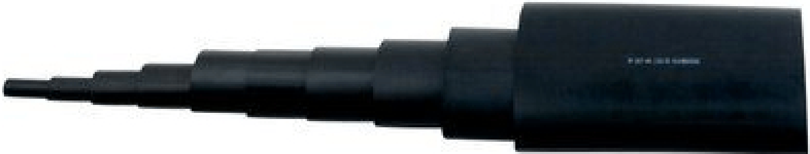 3M TE100048640 - Schrumpfschlauch - Schwarz - 100 cm - 1,6 cm - 6,5 cm - 135 °C (TE100048640)