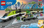 LEGO-City-60337-Treno-Passeggeri-Espresso-con-Locomotiva-Giocattolo-Telecomandata-con-Luci-e-Binari-Giochi-per-Bambini