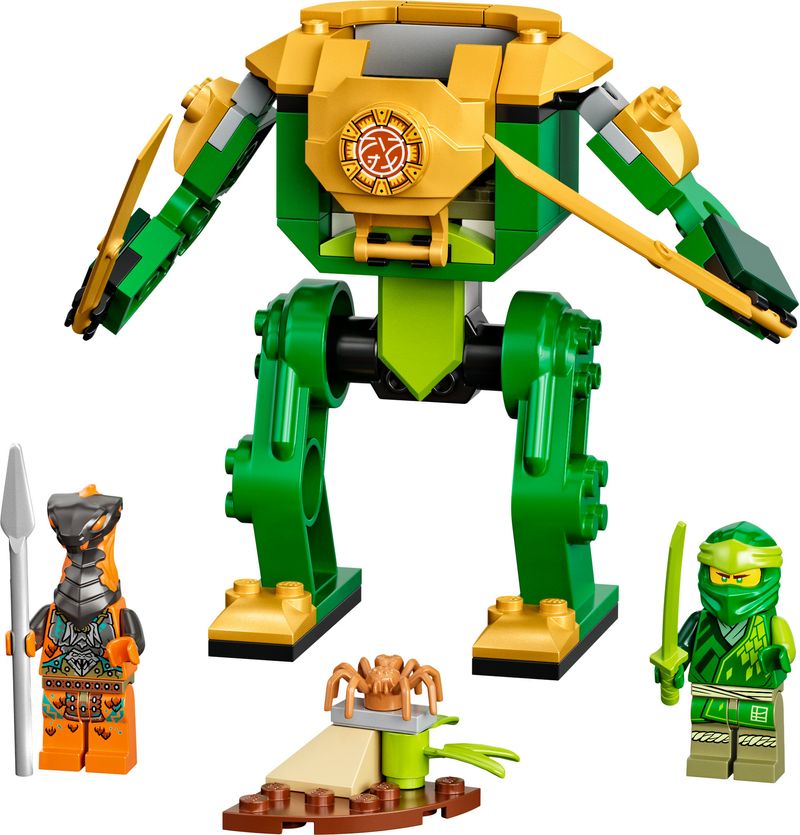 LEGO-Ninjago-Mech-Ninja-di-Lloyd