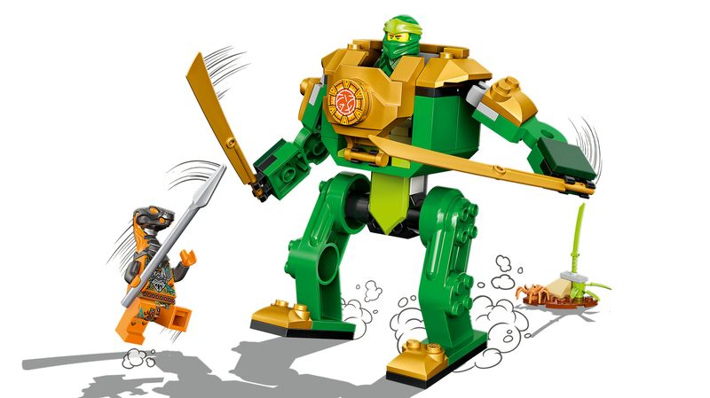 LEGO-Ninjago-Mech-Ninja-di-Lloyd