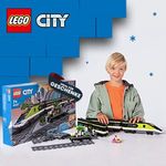 LEGO-City-60337-Treno-Passeggeri-Espresso-con-Locomotiva-Giocattolo-Telecomandata-con-Luci-e-Binari-Giochi-per-Bambini