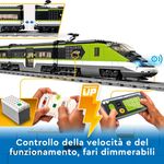 LEGO-City-60337-Treno-Passeggeri-Espresso-con-Locomotiva-Giocattolo-Telecomandata-con-Luci-e-Binari-Giochi-per-Bambini