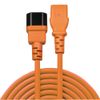 Lindy-30474-cavo-di-alimentazione-Nero-Arancione-1-m-Accoppiatore-C14-Accoppiatore-C13--1m-C14-to-C13-Mains-Extension--