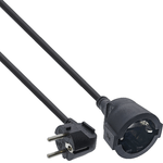 InLine Cavo alimentazione prolunga Sch.ko. angolato CEE-7/7 maschio/femmina 7m