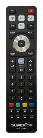 Superior-Electronics-SUPTRB027-telecomando-Sky-Pulsanti