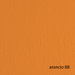 FABRIANO Cartoncino Elle Erre - 50x70cm - 220gr - arancio 108 - Fabriano -  blister 20 fogli