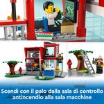 LEGO-City-Fire-Caserma-dei-Pompieri-con-Camion-ed-Elicottero-Giocattolo-e-Garage