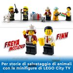 LEGO-City-Fire-Caserma-dei-Pompieri-con-Camion-ed-Elicottero-Giocattolo-e-Garage