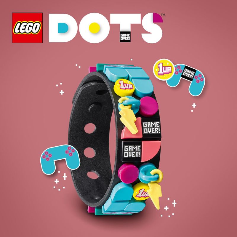 LEGO-Dots-Gamer-Braccialetto-con-Ciondoli