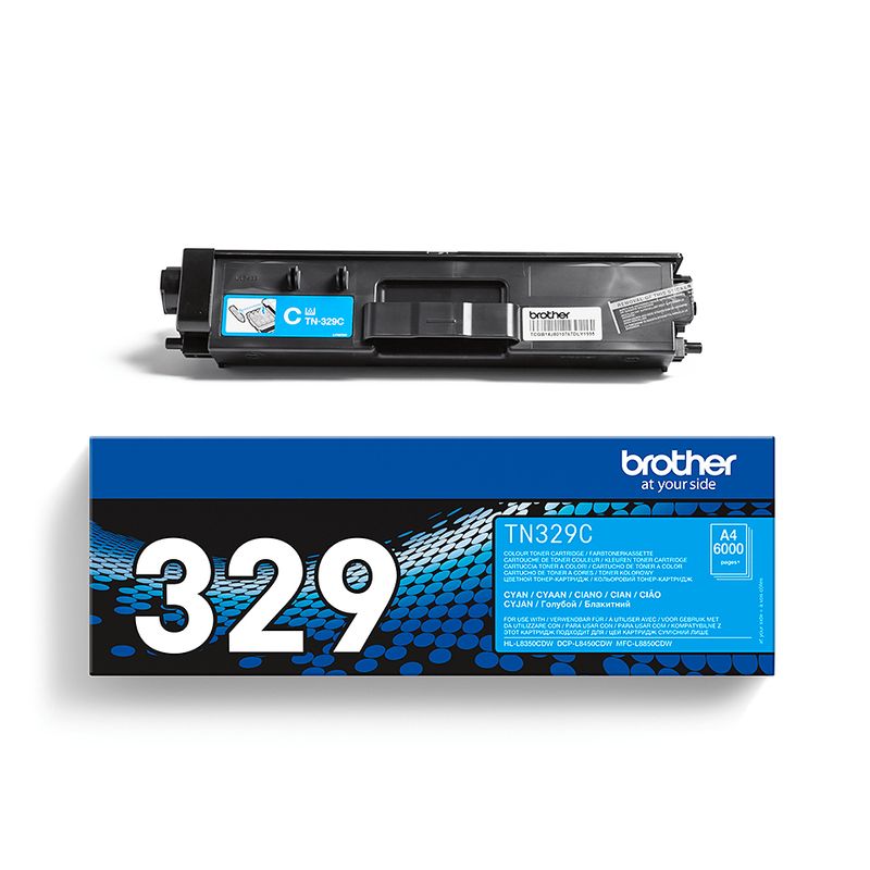 Brother-TN-329C-cartuccia-toner-1-pz-Originale-Ciano