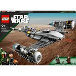 LEGO Star Wars 75325 Starfighter N-1 del Mandaloriano, Personaggi Peli Motto, Droide BD e Baby Yoda