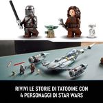 LEGO-Star-Wars-75325-Starfighter-N-1-del-Mandaloriano-Personaggi-Peli-Motto-Droide-BD-e-Baby-Yoda-Giocattolo-Costruibile