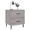 vidaXL-Comodini-2-pz-Grigio-Sonoma-40x35x475-cm-in-Legno-Multistrato
