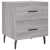 vidaXL-Comodini-2-pz-Grigio-Sonoma-40x35x475-cm-in-Legno-Multistrato