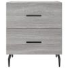 vidaXL-Comodini-2-pz-Grigio-Sonoma-40x35x475-cm-in-Legno-Multistrato