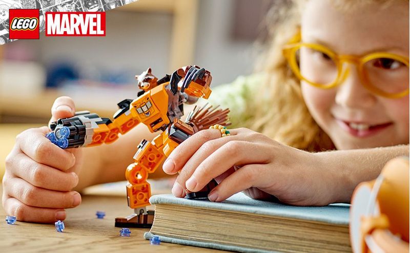 giochi-per-bambini-costruzioni-per-bambini-giochi-creativi-mattoncini-lego-costruzioni-lego-supereroi-marvel-supereroi-personaggi-marvel-lego-marvel-lego-super-heroes-pistola-giocattolo-procione-action-figure-guardiani-della-galassia