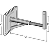 Staffa-da-parete-angolare-zincata-a-caldo-estensibile-50-mm--WWH5075-