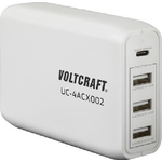 VOLTCRAFT UC-4ACX002 VC-11744745 USB-Ladegert Steckdose Ausgangsstrom (max.) 3400 mA 4 x USB, USB