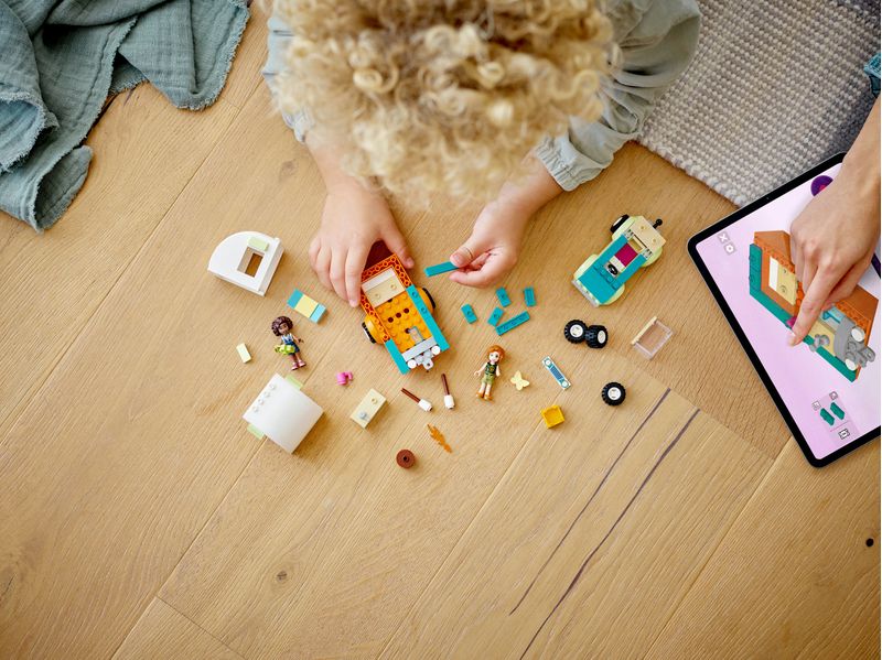 giochi-per-bambini-giochi-bambina-4-anni-idee-regalo-lego-friends-personaggi-lego-mini-bamboline-Mini-bambole-Autumn-e-Aliya-camper-giocattolo-macchina-lego-macchina-giocattolo-per-bambini-macchina-giocattolo-macchina-fotografica-roulotte