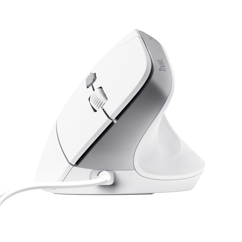 TRUST-Mouse-ergonomico-Bayo-II---con-filo---bianco---Trust
