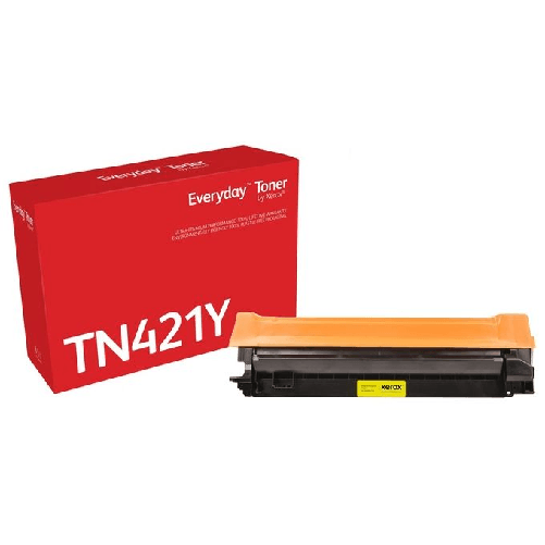 Everyday-Toner--di-Xerox-Giallo-compatibile-con-Brother-TN-421Y-Capacita--standard