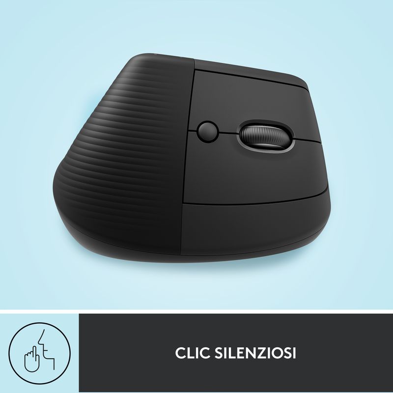 Logitech-Lift-Mouse-Verticale-Ergonomico-Senza-Fili---Grafite