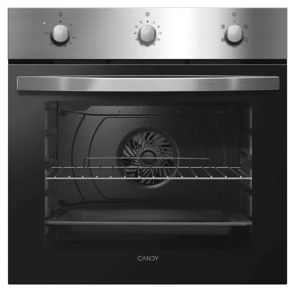 Candy Forno Elettrico Ventilato Candy FIDC X502IT - 65 Litri Inox Classe A