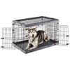 Ferplast-Gabbia-Cane-in-Metallo-Gabbia-Pieghevole-per-Cani-Grandi-SUPERIOR-105-Recinto-in-metallo-con-Separatore-Doppia-serratura-107-x-77-x-h-735-cm.