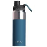 Asobu Alpine Flask Trekking 530 ml Acciaio inossidabile Blu